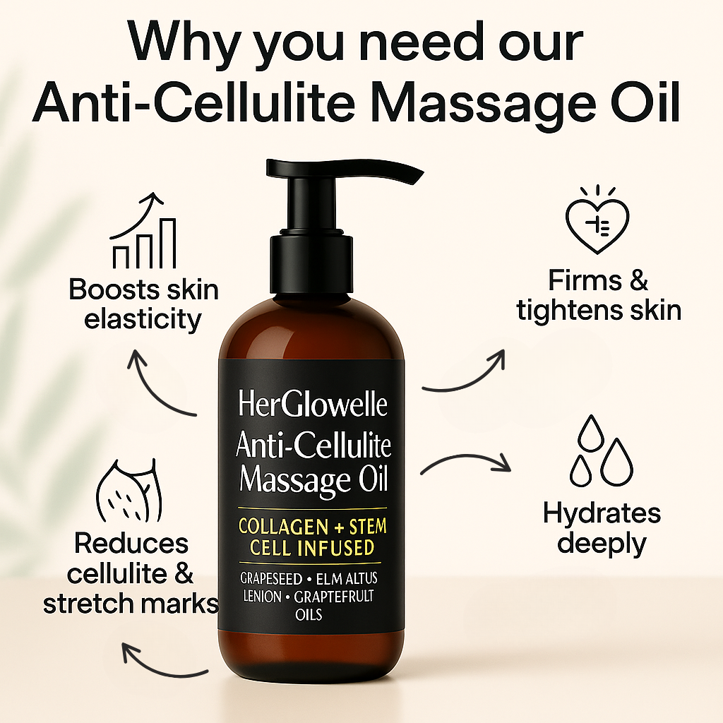 HerGlowelle™ Sculpt - Anti Cellulite massage Oil