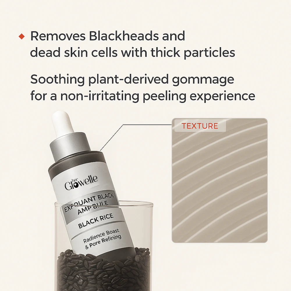 HerGlowelle Rice Peel Shot Serum™