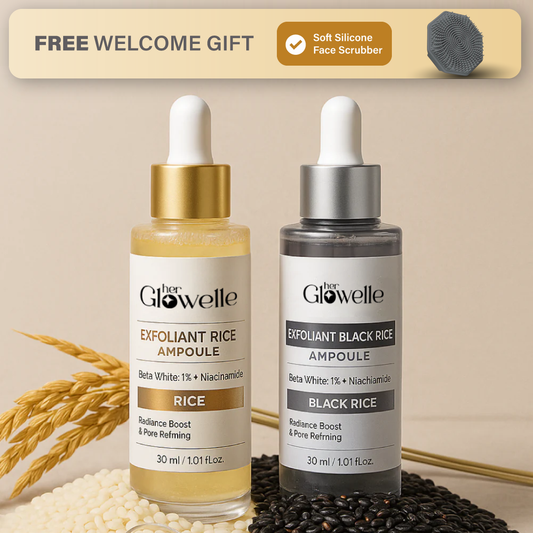 HerGlowelle Rice Peel Shot Serum™